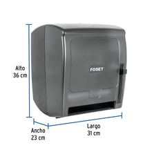 Cargar imagen en el visor de la galería, DISPENSADOR DE ABS P/ROLLO DE PAPEL HUMO
